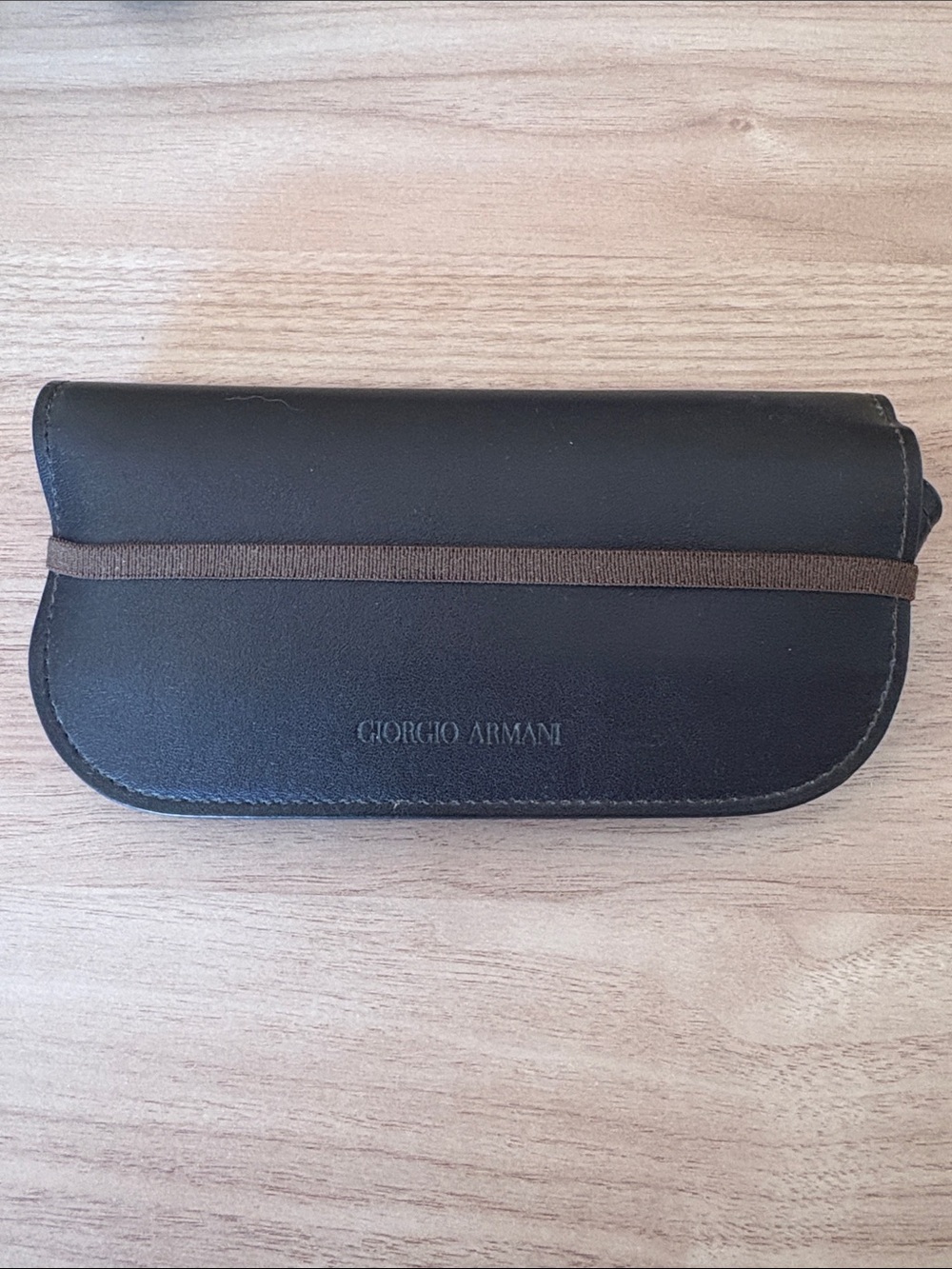 Giorgio Armani Eyeglasses Sunglasses Dark Brown Case
